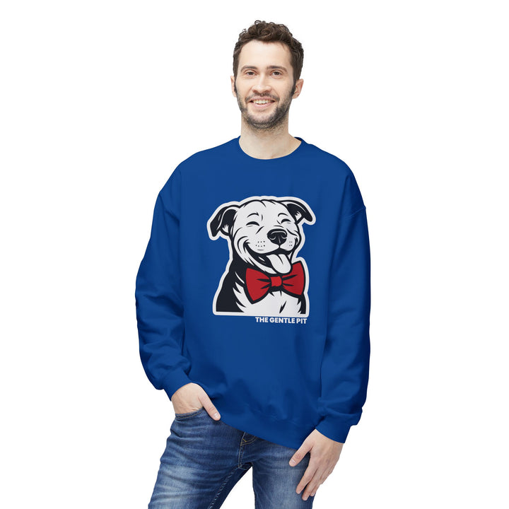 Gentle Baby Pit Sticker Softstyle Fleece Crewneck Sweatshirt