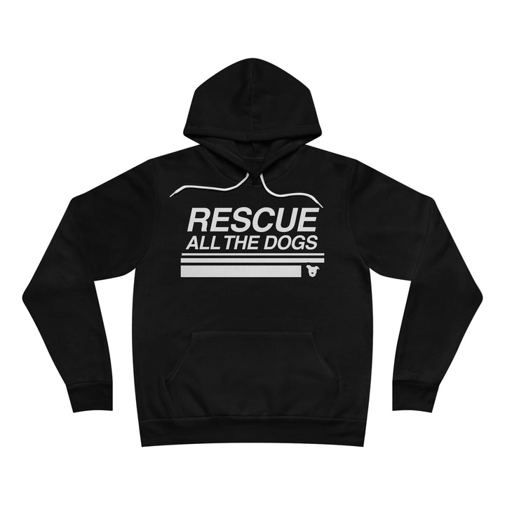 Rescue All the Dogs Unisex Sponge Fleece Pullover Hoodie