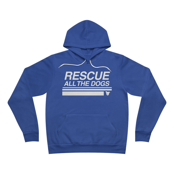 Rescue All the Dogs Unisex Sponge Fleece Pullover Hoodie