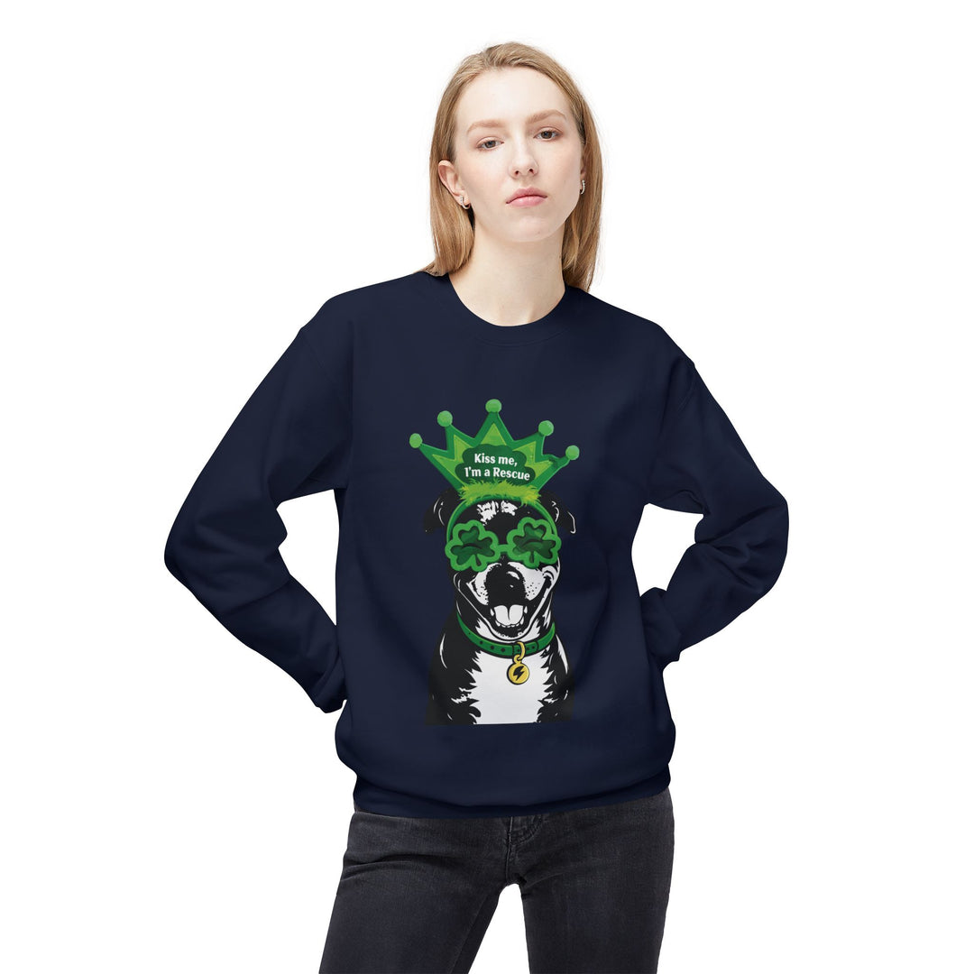 St. Patrick Pit Day V2 Softstyle Fleece Crewneck Sweatshirt
