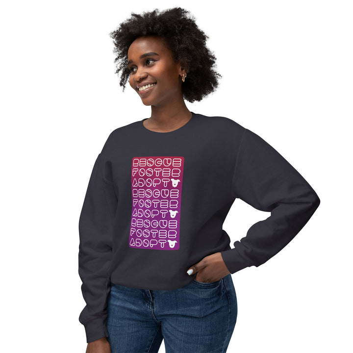 R.F.A Gradient Style Design Unisex Crewneck Sweatshirt