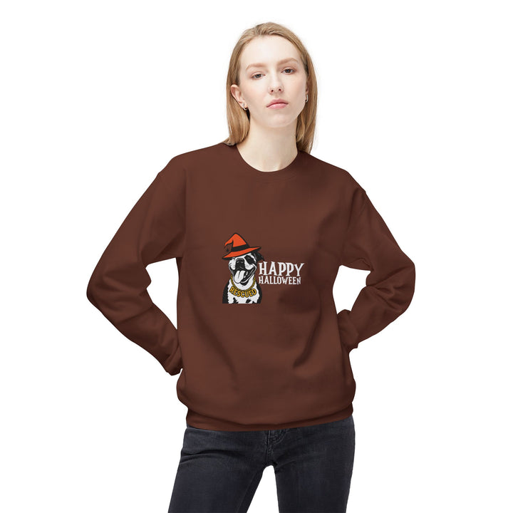 Halloween Pit V1 Softstyle Fleece Crewneck Sweatshirt