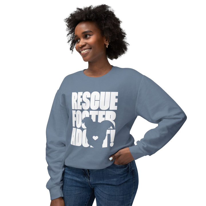 Rescue.Foster.Adopt V3 Unisex Premium Sweatshirt