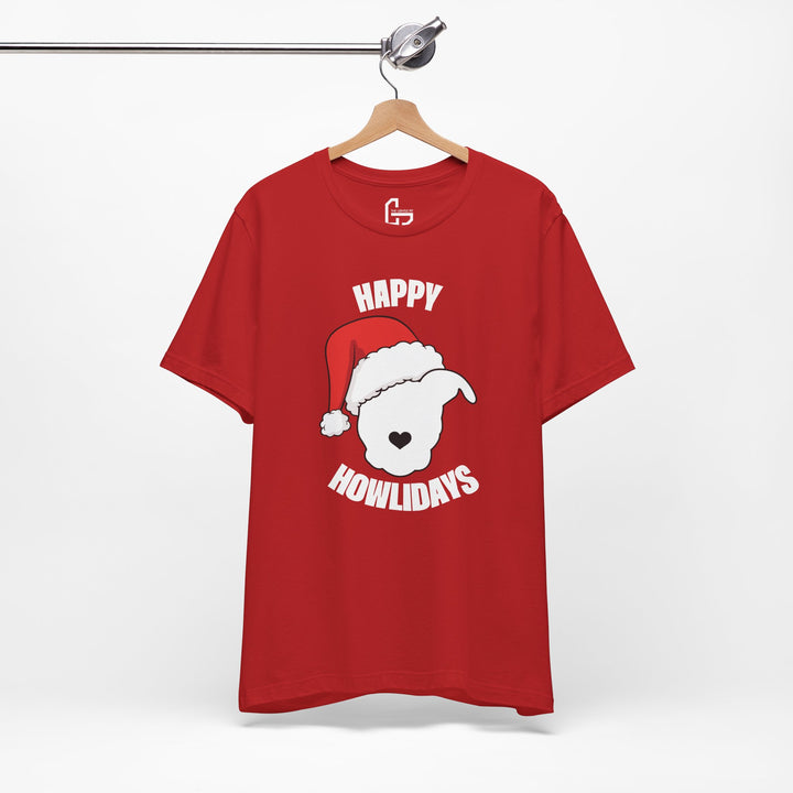 Happy Howlidays Unisex Short Sleeve T-shirt