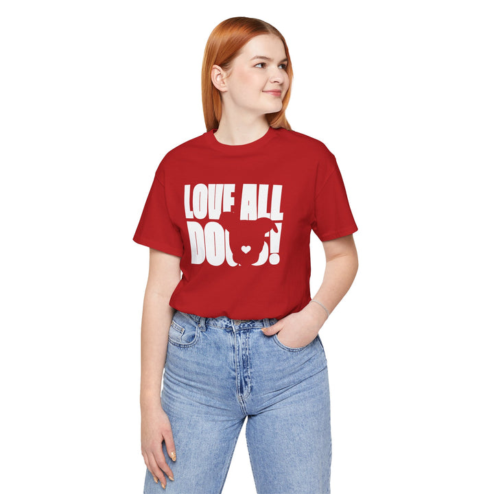 Love All Dogs V3 Unisex Short Sleeve T-shirt