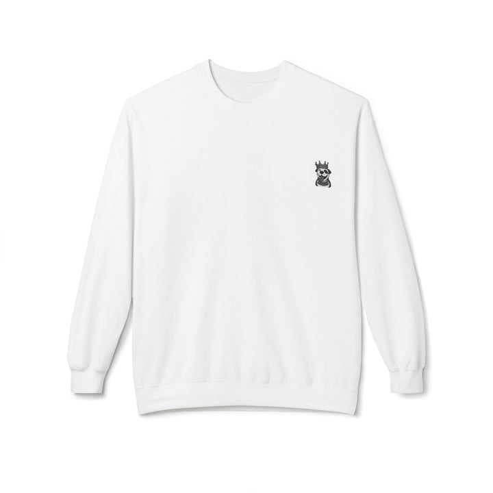Crowned Pit BW Softstyle Fleece Crewneck Sweatshirt