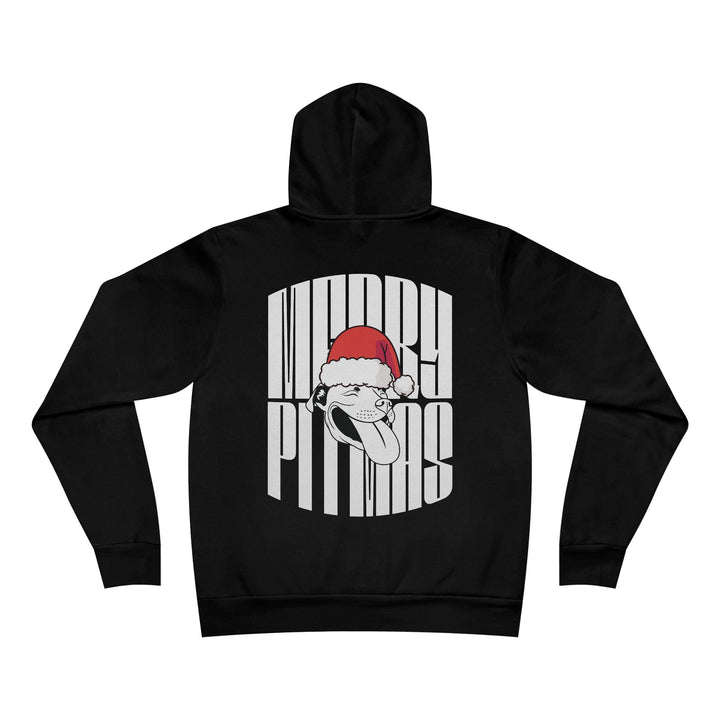 Merry Pitmas V3 Unisex Sponge Fleece Pullover Hoodie