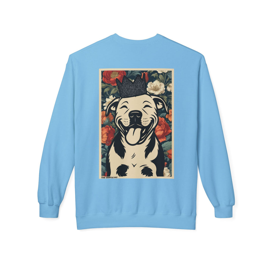 Baby Pit Floral Softstyle Fleece Crewneck Sweatshirt