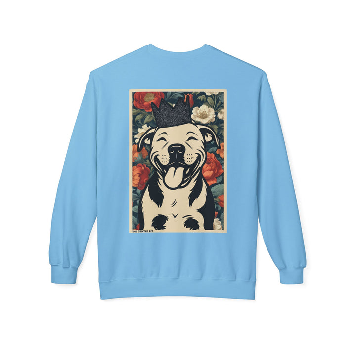 Baby Pit Floral Softstyle Fleece Crewneck Sweatshirt
