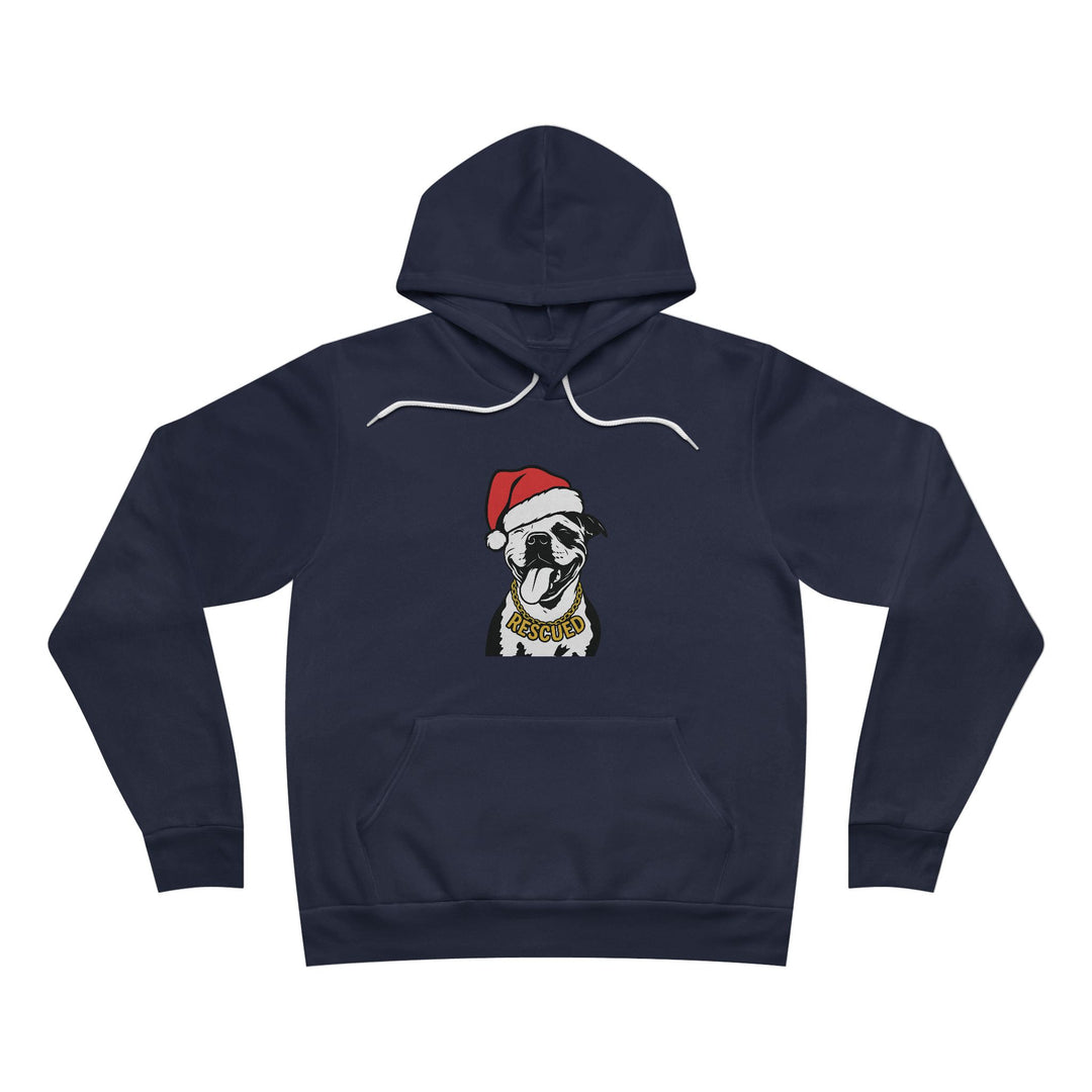 Rescue Pit Christmas Sponge Fleece Pullover Hoodie