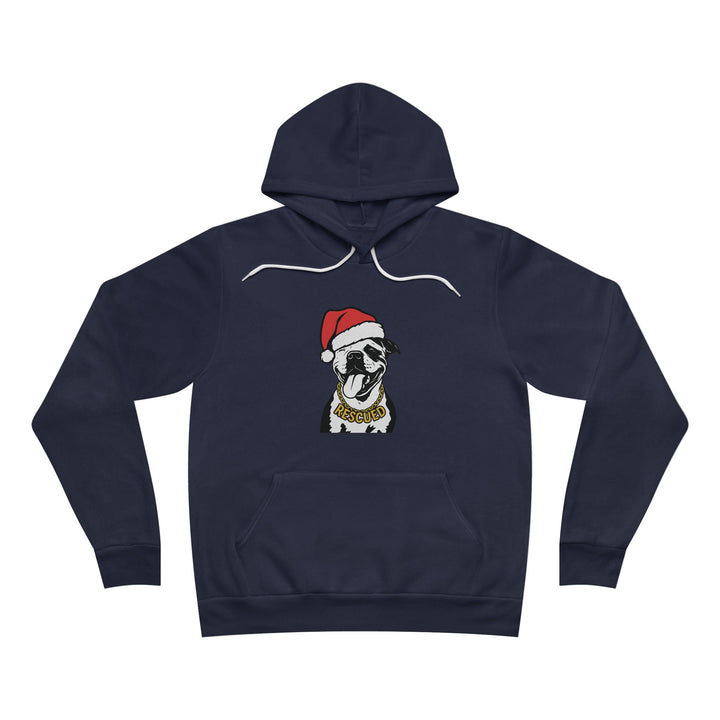 Rescue Pit Christmas Sponge Fleece Pullover Hoodie
