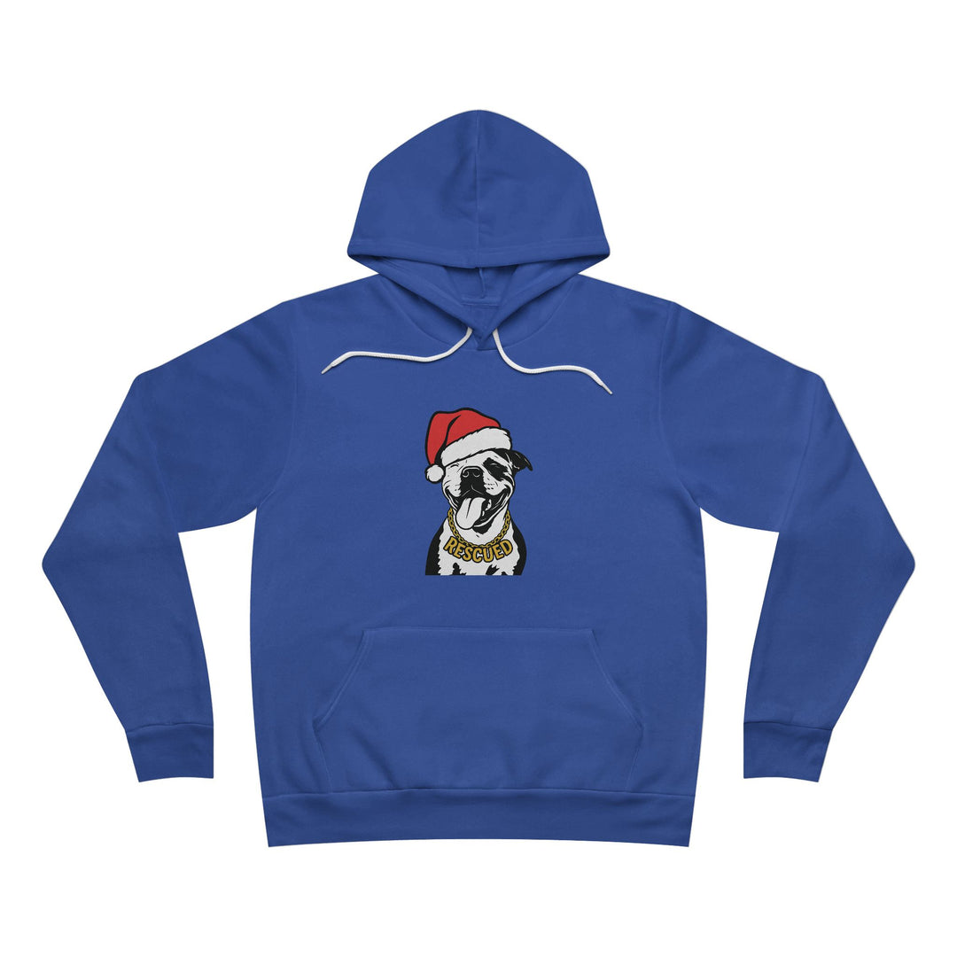 Rescue Pit Christmas Sponge Fleece Pullover Hoodie