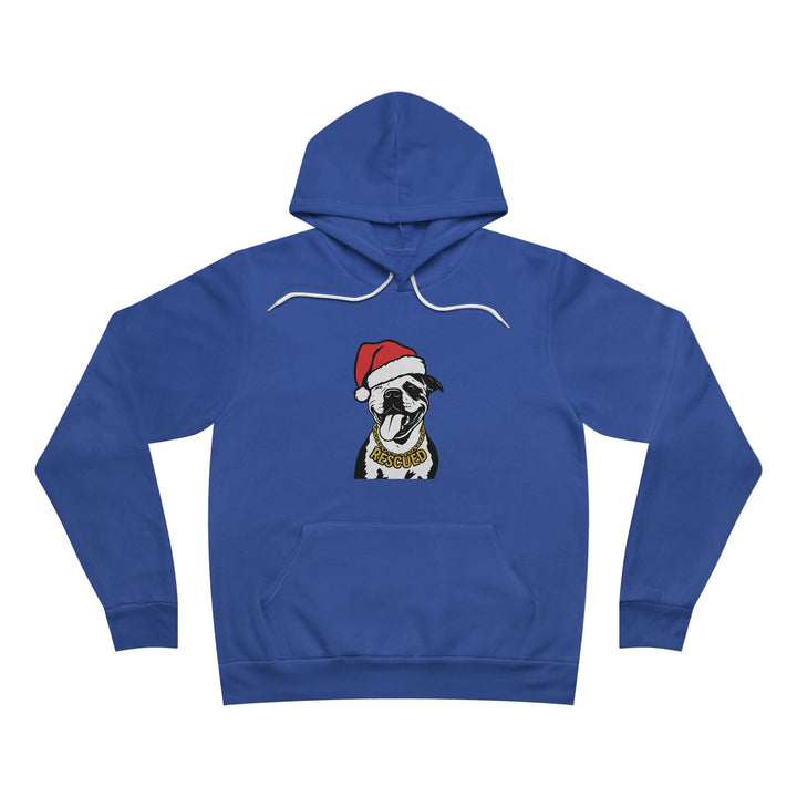 Rescue Pit Christmas Sponge Fleece Pullover Hoodie