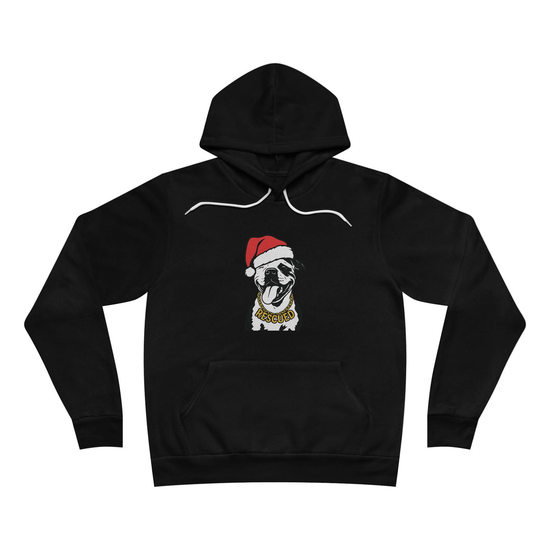 Rescue Pit Christmas Sponge Fleece Pullover Hoodie