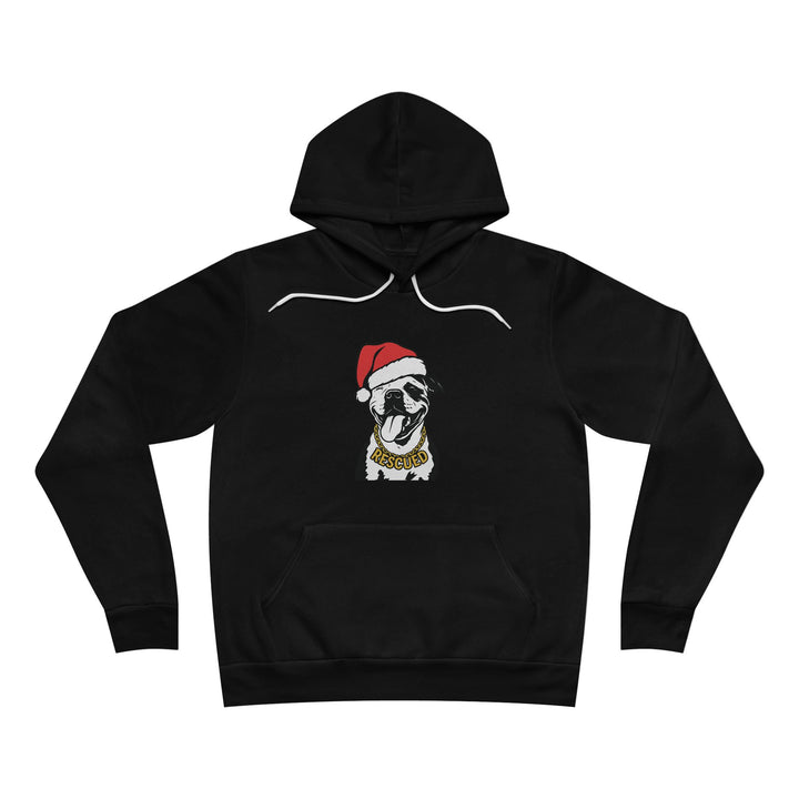 Rescue Pit Christmas Sponge Fleece Pullover Hoodie