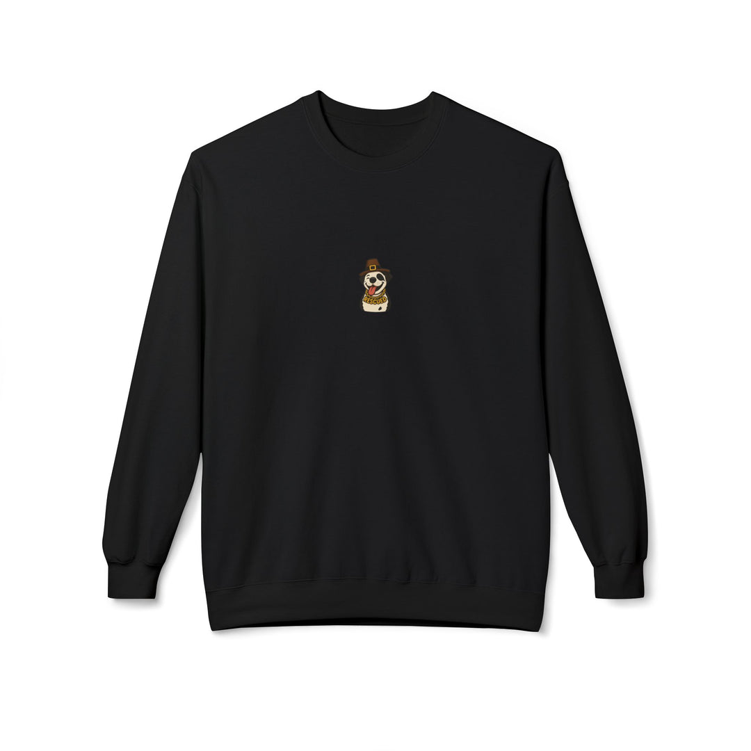 TGP Emoji Thanksgiving Softstyle Fleece Crewneck Sweatshirt