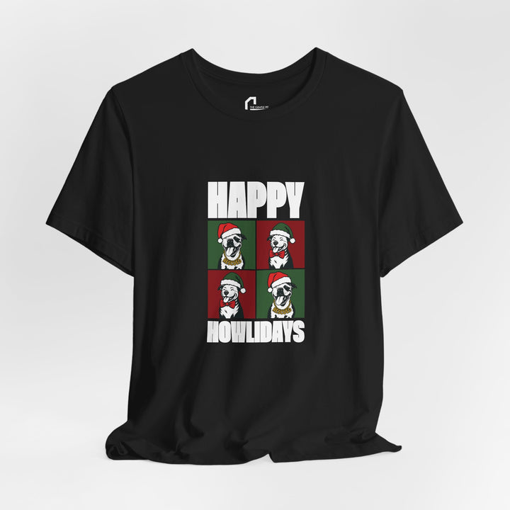 Happy Howlidays 2025 V2 Unisex Short Sleeve T-shirt