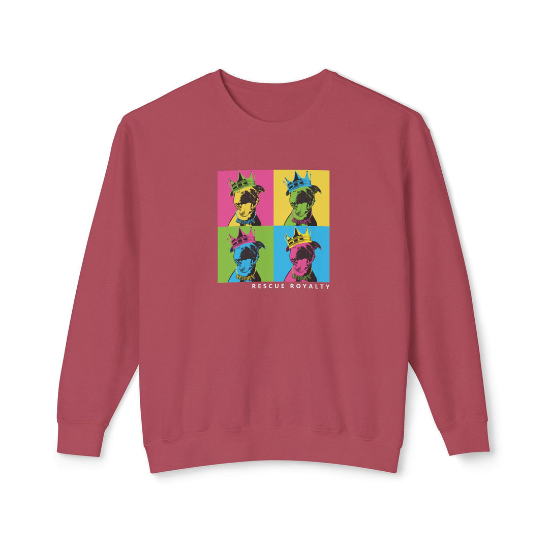 A Rescue Royalty Color Block Unisex Sweatshirt