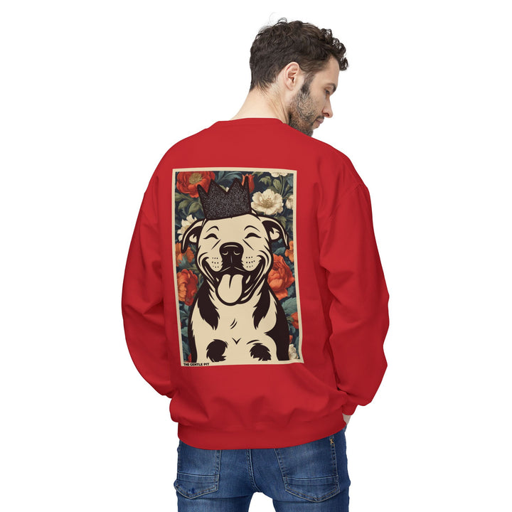 Baby Pit Floral Softstyle Fleece Crewneck Sweatshirt