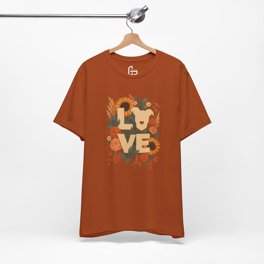 LOVE Floral Premium V2 Short Sleeve Tee