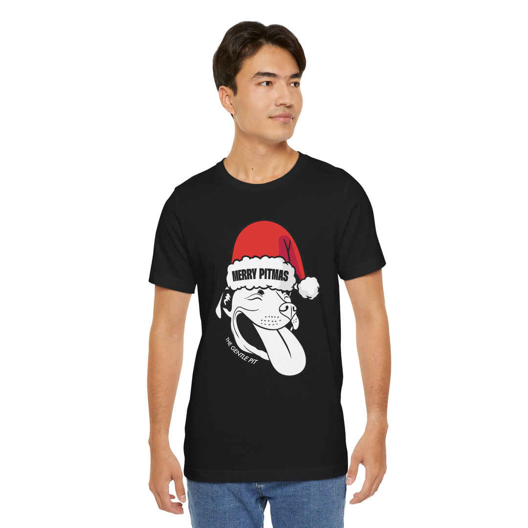 Merry Pitmas V2 Unisex Short Sleeve T-shirt