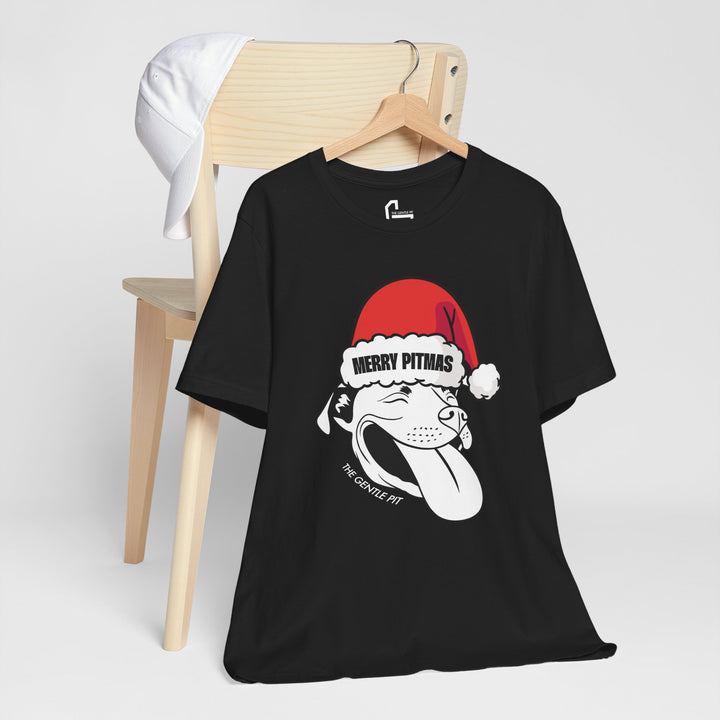 Merry Pitmas V2 Unisex Short Sleeve T-shirt