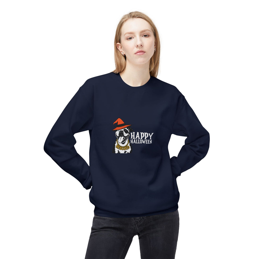 Halloween Pit V1 Softstyle Fleece Crewneck Sweatshirt