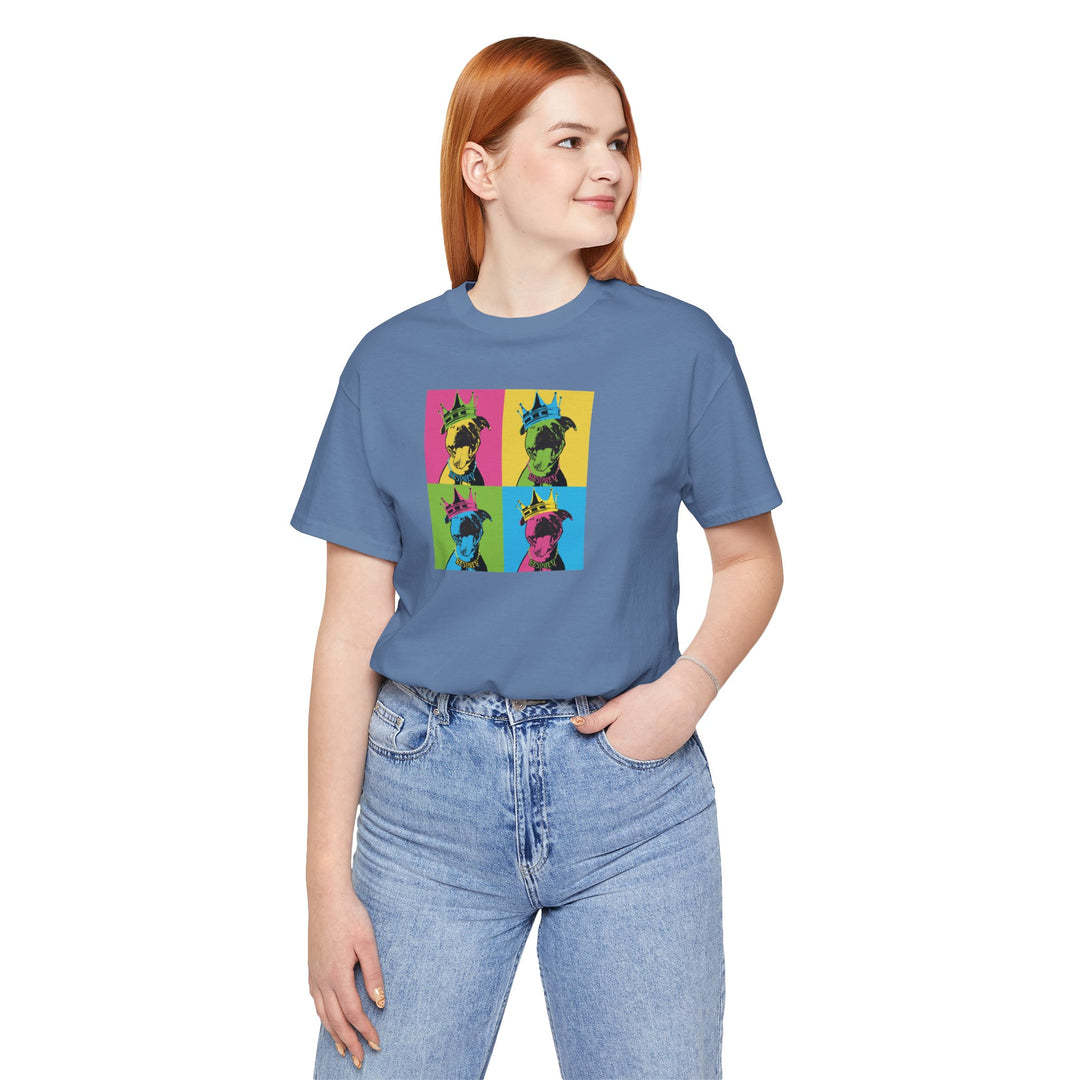 Rescue Royalty Color Block Unisex Short Sleeve T-shirt