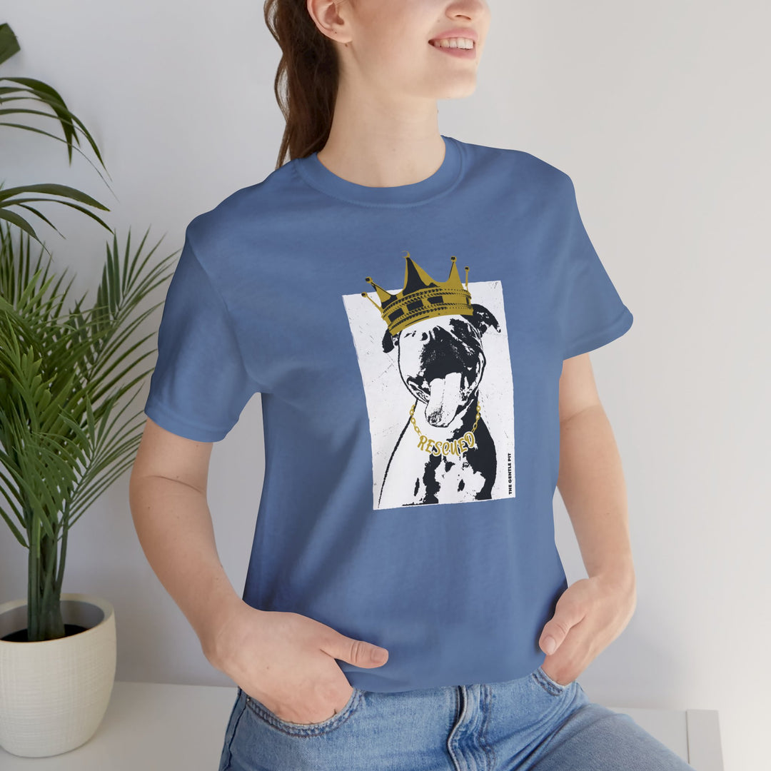 Rescue Royalty Background Unisex T-Shirt