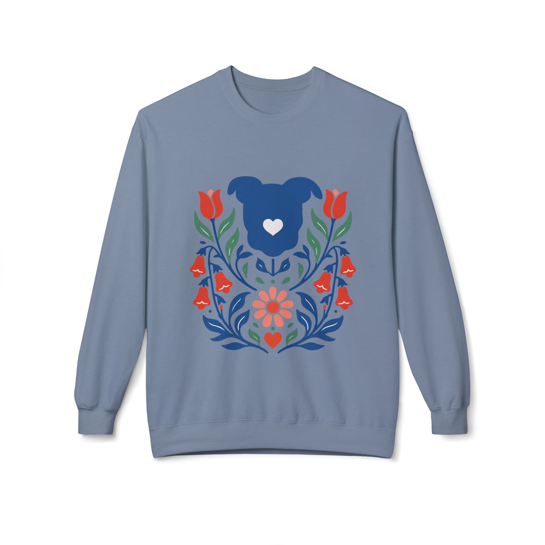 RFA Floral Collection V2 Softstyle Fleece Crewneck Sweatshirt