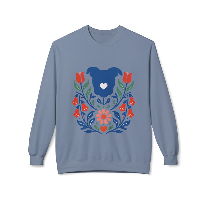 RFA Floral Collection V2 Softstyle Fleece Crewneck Sweatshirt