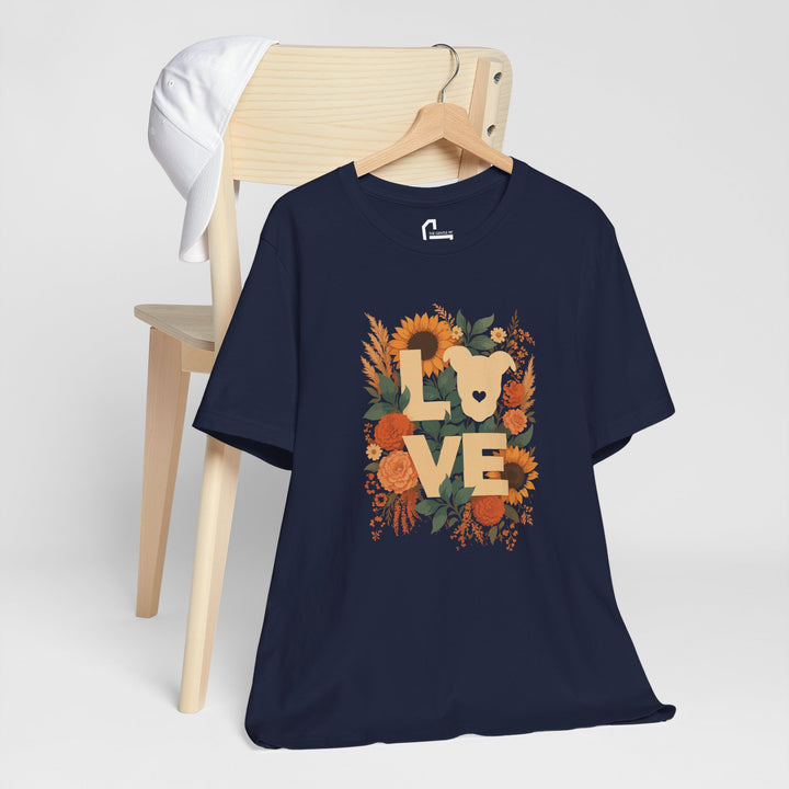 LOVE Floral Premium V2 Short Sleeve Tee