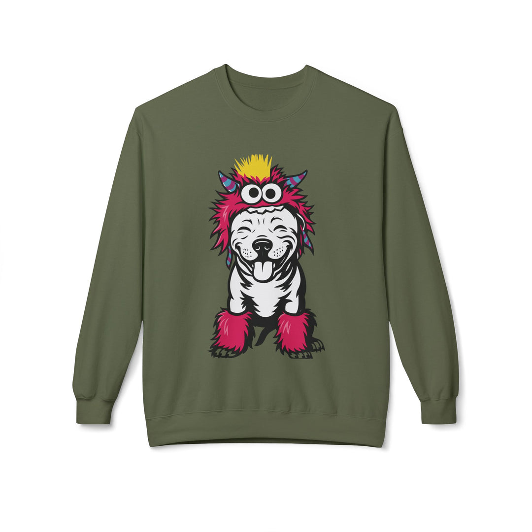 Monster Pit LMTD. Softstyle Fleece Crewneck Sweatshirt