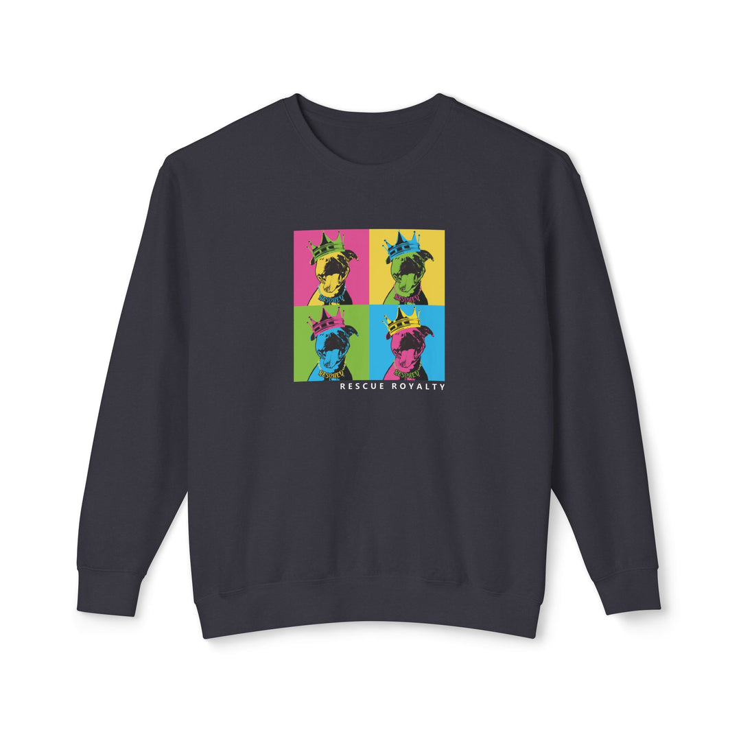 A Rescue Royalty Color Block Unisex Sweatshirt