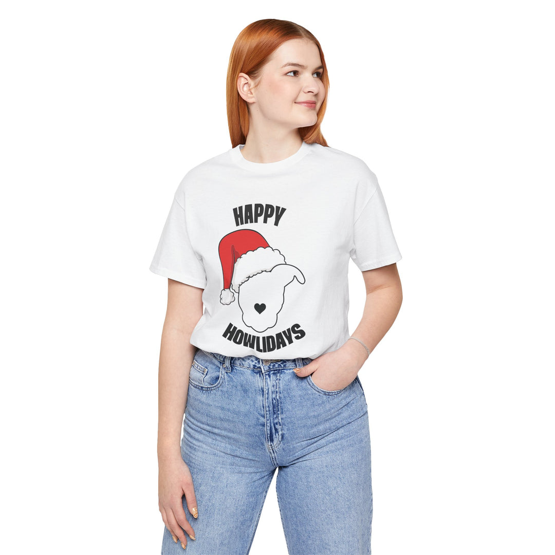 Happy Howlidays Unisex Short Sleeve T-shirt