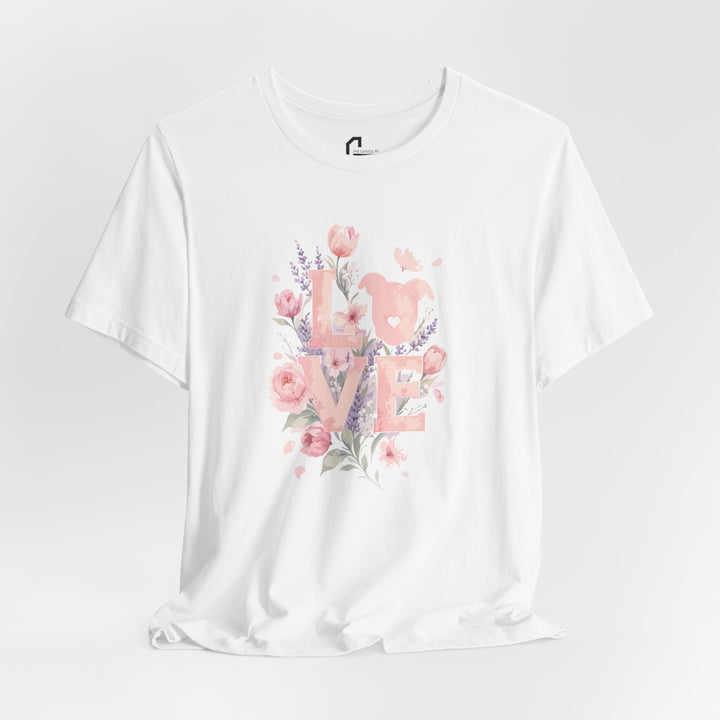 LOVE Floral Premium V3 Short Sleeve Tee
