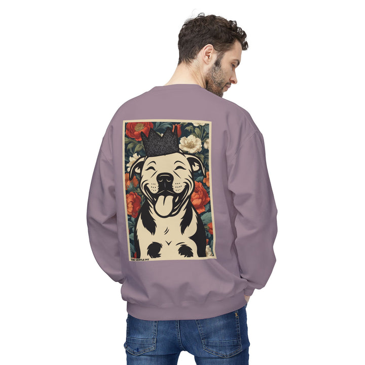 Baby Pit Floral Softstyle Fleece Crewneck Sweatshirt
