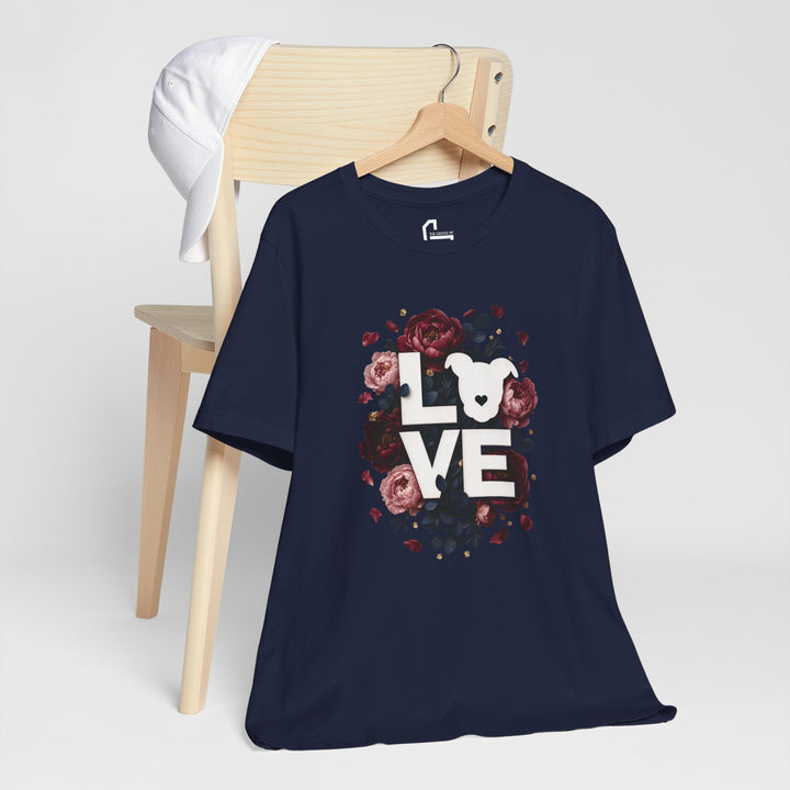 LOVE Floral Premium V1 Short Sleeve Tee