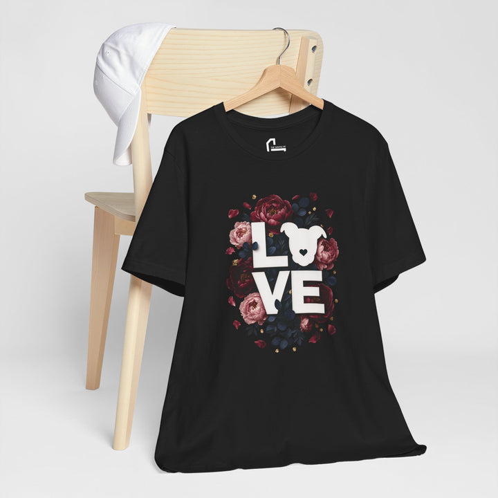 LOVE Floral Premium V1 Short Sleeve Tee