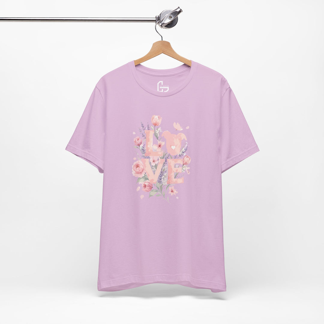 LOVE Floral Premium V3 Short Sleeve Tee