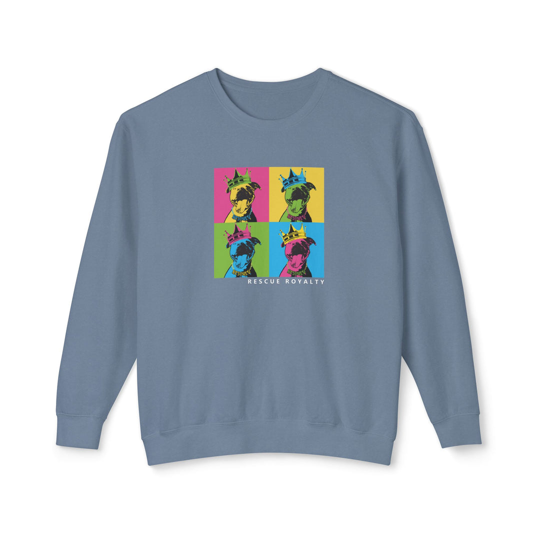 A Rescue Royalty Color Block Unisex Sweatshirt