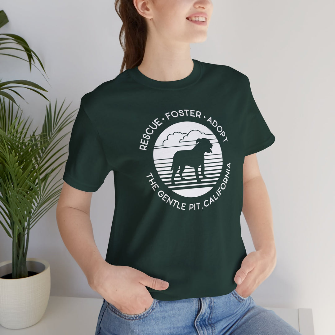 Rescue Foster Adopt Sunset Unisex T-Shirt