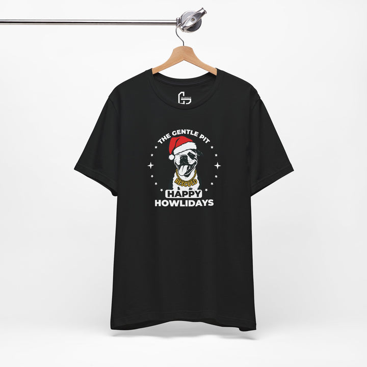 Happy Howlidays 2025 V3 Unisex Short Sleeve T-shirt