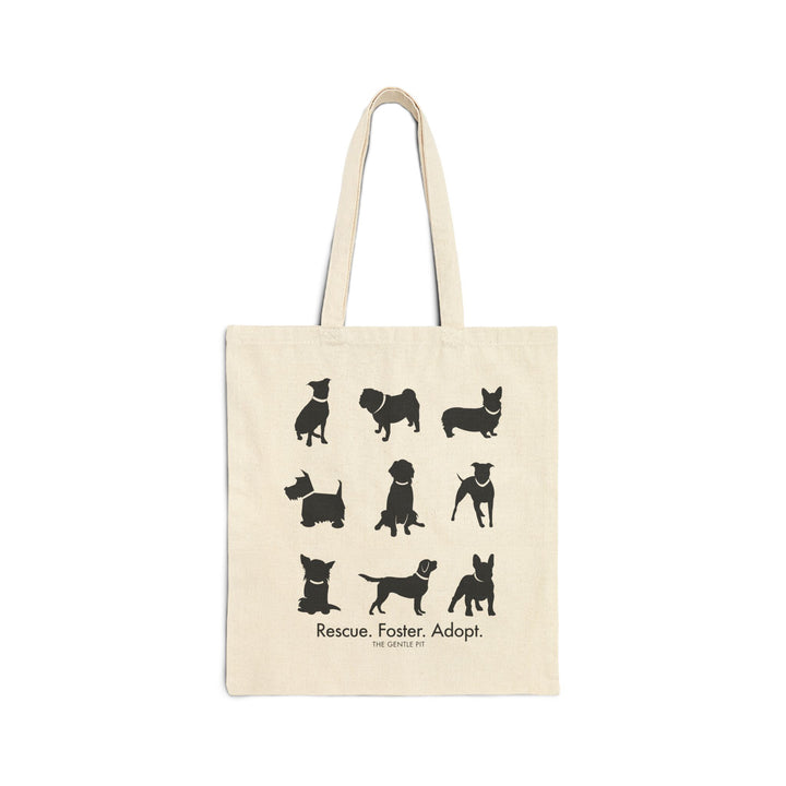 All The Dogs Cotton Canvas Tote Bag