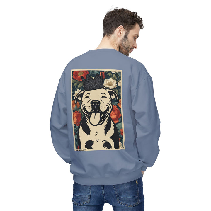 Baby Pit Floral Softstyle Fleece Crewneck Sweatshirt