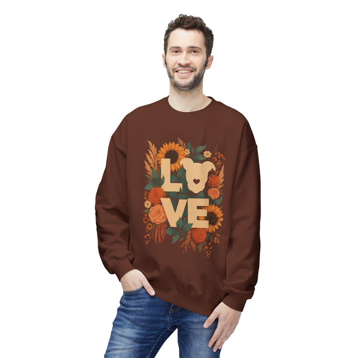 LOVE Floral Premium V2 Crewneck Sweatshirt