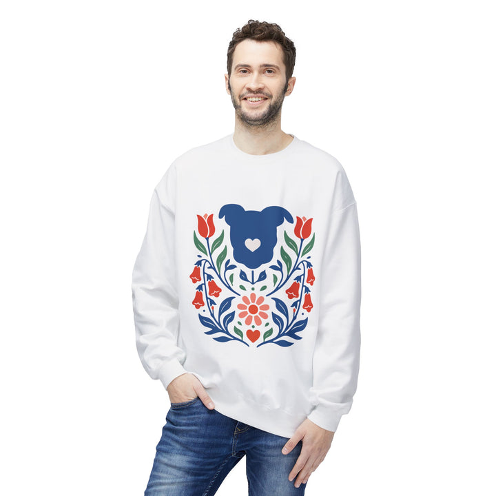 RFA Floral Collection V2 Softstyle Fleece Crewneck Sweatshirt