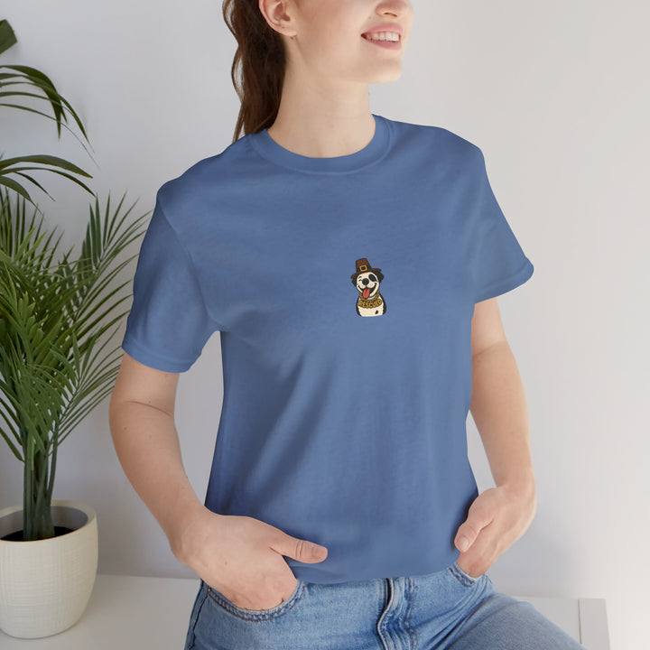 TGP Emoji Thanksgiving Unisex Short Sleeve T-shirt