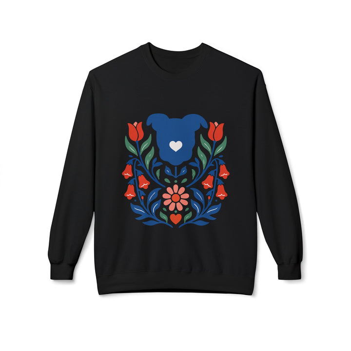 RFA Floral Collection V2 Softstyle Fleece Crewneck Sweatshirt