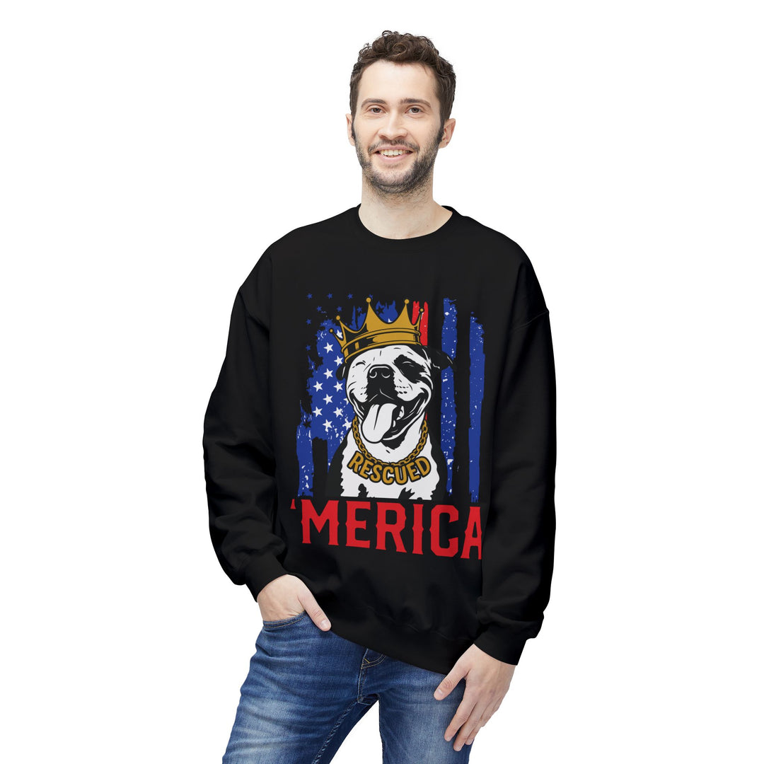 Rescue 'Merica Crewneck Sweatshirt